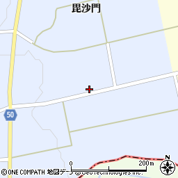 秋田県大仙市太田町川口毘沙門194周辺の地図
