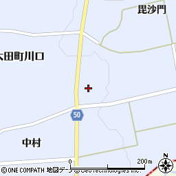 秋田県大仙市太田町川口中村97周辺の地図