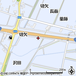 秋田県大仙市神宮寺周辺の地図