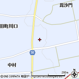 秋田県大仙市太田町川口中村100周辺の地図