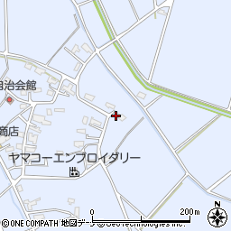 秋田県大仙市神宮寺萩原周辺の地図