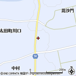 秋田県大仙市太田町川口中村102-5周辺の地図