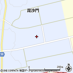 秋田県大仙市太田町川口毘沙門151周辺の地図