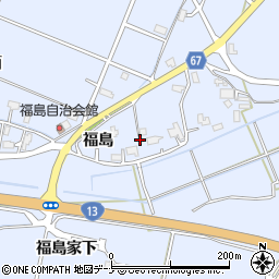 神宮寺観光果樹園周辺の地図