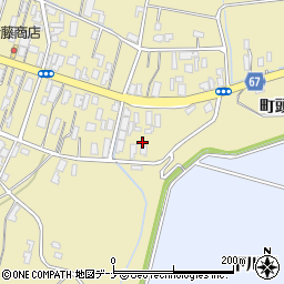 秋田県大仙市北楢岡町頭23-4周辺の地図