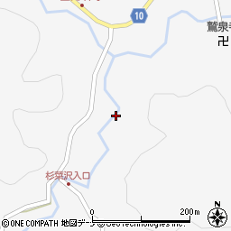 秋田県秋田市雄和萱ケ沢船ケ沢周辺の地図