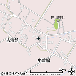 秋田県大仙市新谷地小萱場45周辺の地図