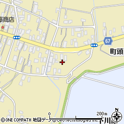 秋田県大仙市北楢岡町頭23周辺の地図