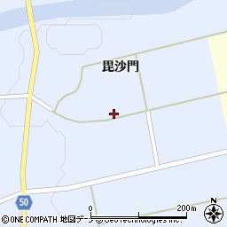 秋田県大仙市太田町川口毘沙門319周辺の地図