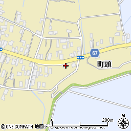 秋田県大仙市北楢岡町頭30周辺の地図