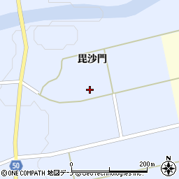 秋田県大仙市太田町川口毘沙門186-2周辺の地図