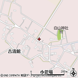 秋田県大仙市新谷地小萱場157周辺の地図