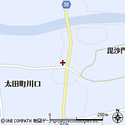 秋田県大仙市太田町川口中村145周辺の地図