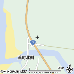 秋田県由利本荘市松ヶ崎宮ノ腰周辺の地図