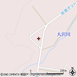 秋田県大仙市大沢郷宿屋布前周辺の地図