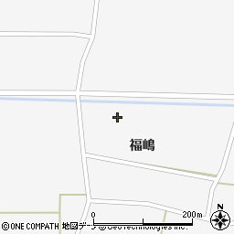 秋田県大仙市横堀尻黒周辺の地図