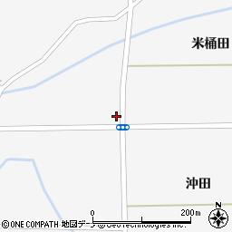 ローソン大仙太田町店周辺の地図