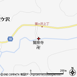 秋田県秋田市雄和萱ケ沢萱ケ沢139周辺の地図