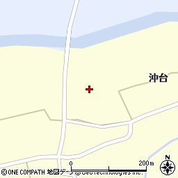 秋田県大仙市太田町永代沖台173周辺の地図