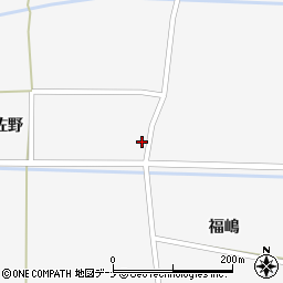秋田県大仙市横堀佐野10周辺の地図