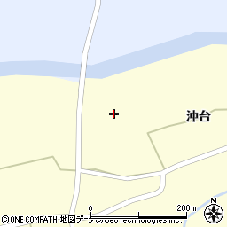 秋田県大仙市太田町永代沖台178周辺の地図