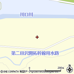 秋田県大仙市太田町永代下野周辺の地図