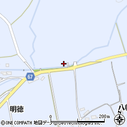 秋田県大仙市神宮寺鶴ヶ沢出口50周辺の地図