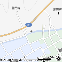秋田県由利本荘市岩城赤平向山16周辺の地図