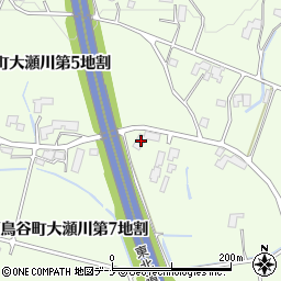 岩手県花巻市石鳥谷町大瀬川第７地割101周辺の地図