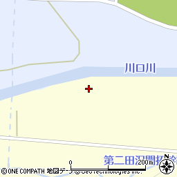 川口川周辺の地図