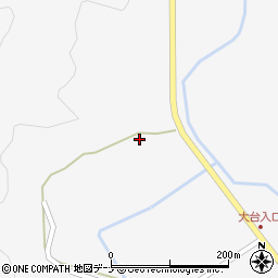 秋田県秋田市雄和萱ケ沢館ノ腰8周辺の地図