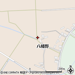 秋田県大仙市四ツ屋（中台）周辺の地図