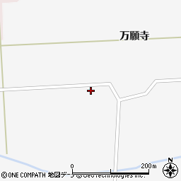 秋田県大仙市横堀蔵開周辺の地図
