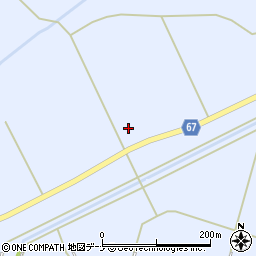 北東金属株式会社　大曲工場周辺の地図