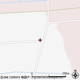 秋田県大仙市横堀北佐野74周辺の地図