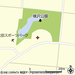 大仙市太田体育館周辺の地図