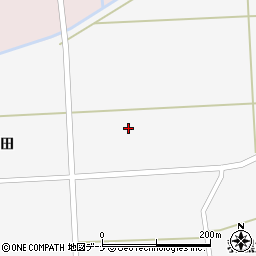 秋田県大仙市太田町駒場下田116周辺の地図