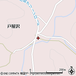 秋田県大仙市大沢郷宿市道沢31周辺の地図