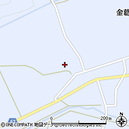 秋田県大仙市神宮寺金葛33周辺の地図