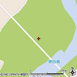 勝田橋周辺の地図