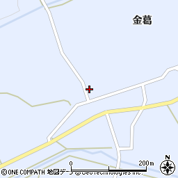 秋田県大仙市神宮寺金葛118周辺の地図
