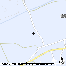 秋田県大仙市神宮寺金葛42周辺の地図