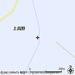 秋田県大仙市神宮寺渋川周辺の地図