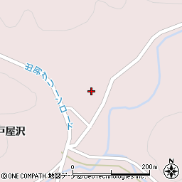 秋田県大仙市大沢郷宿（北野）周辺の地図