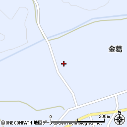 秋田県大仙市神宮寺金葛111周辺の地図