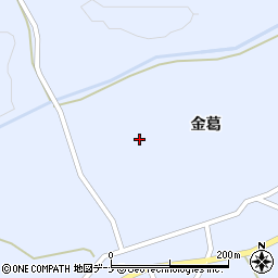 秋田県大仙市神宮寺金葛92周辺の地図