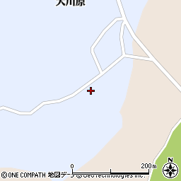 秋田県大仙市松倉大川原181周辺の地図