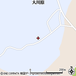 秋田県大仙市松倉大川原190周辺の地図