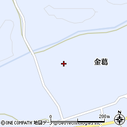 秋田県大仙市神宮寺金葛54周辺の地図