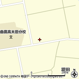 秋田県大仙市太田町横沢窪関南243周辺の地図